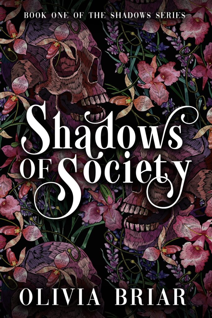 Shadows of Society Book Cover Olivia Briar Dark Billionaire Romance